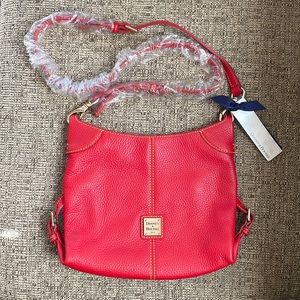 Dooney and Bourke Red Small Fredrica Bag